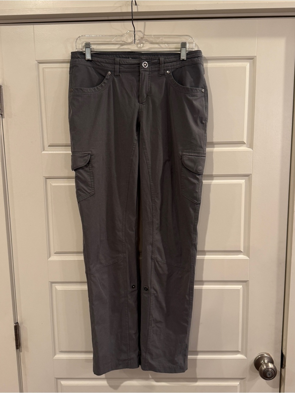 KUHL Freeflex Roll-Up Pants Gray Women’s Size 8